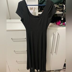 Hatch Daphne Dress (sz 2/medium, black)
